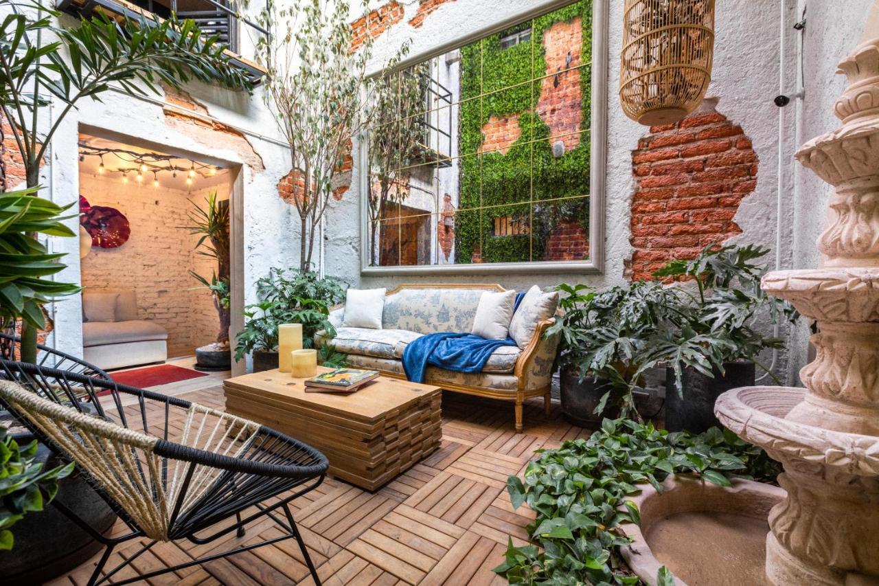 Casa Kanabri Hostal Boutique Мехіко Екстер'єр фото