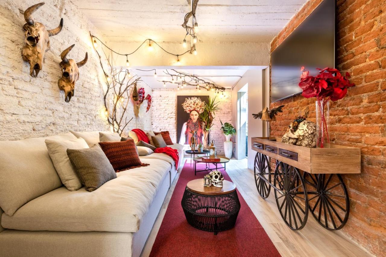 Casa Kanabri Hostal Boutique Мехіко Екстер'єр фото